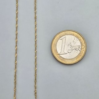Cadena de oro de 18k. Singapour. 1.32 g. 44,5cm.