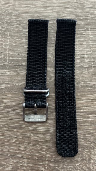 Correa Nato Seiko 18mm Negra Original