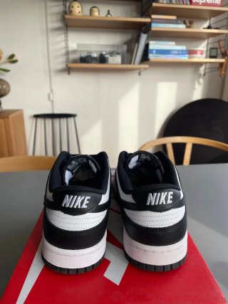 Nike Dunk Low Retro Talla 41 Negro Blanco