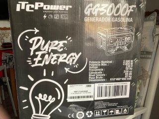 Generador Eléctrico ITCPower GG3000f nuevo