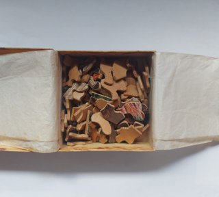 Puzzle madera antiguo gitanas
