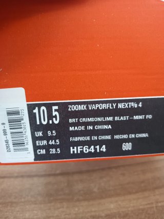 Nike ZoomX Vaporfly Next% 4 42 44 44'5 45'5