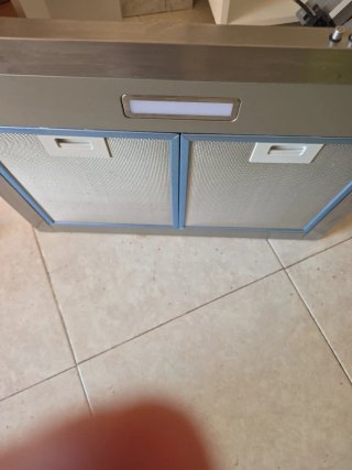 Campana extractora cocina acero inoxidable.SABA