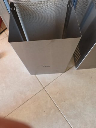 Campana extractora cocina acero inoxidable.SABA