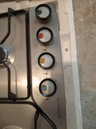 Cocina de gas 4 fuegos