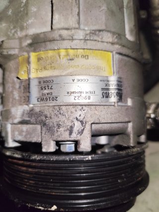 Mercedes slk230 97-00 motor del aire acondicionado