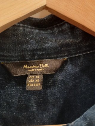 Camisa vaquera Massimo Dutti Talla XS