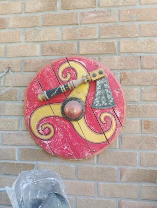 Escudo Vikingo Decorativo