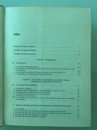 “Decisiones optimas de inversión y financiación”