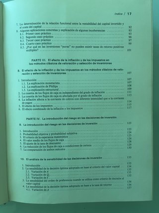 “Decisiones optimas de inversión y financiación”