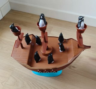 Juego de mesa Pingüinos al Abordaje