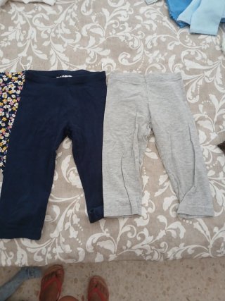 Lote 3 leggings pirata niña de C&A