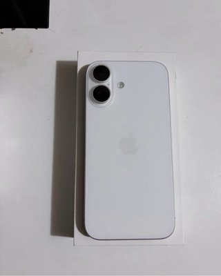 iPhone 16 Blanco con 93% de salud de batería