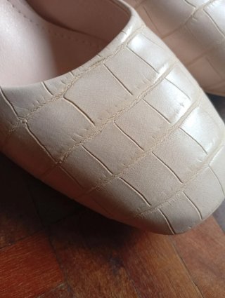Zapatos tacón beige mujer Mery Jean