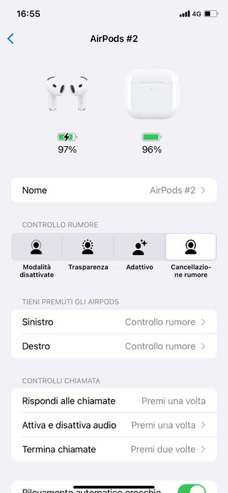 Cuffie Bluetooth Apple Bianche