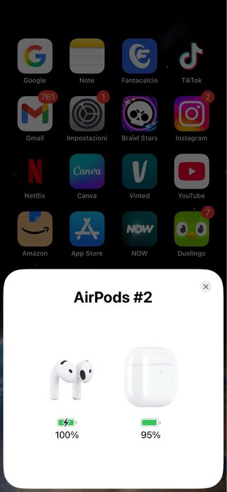 Cuffie Bluetooth Apple Bianche