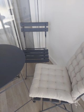 Mesa y 2 Sillas Plegables Exterior