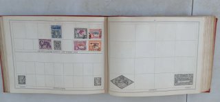Improved stamp album
