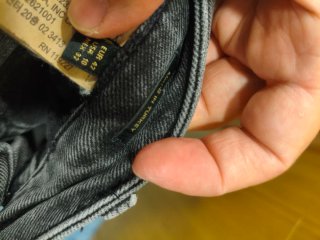 Pantalón vaquero Massimo Dutti gris 42