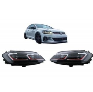 Pack Faros dinámicos + Parrilla tipo GTI para Volk