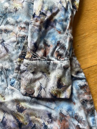 Camisa estampada multicolor