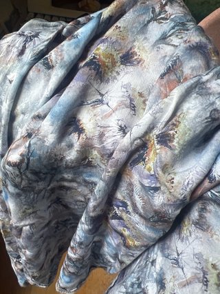 Camisa estampada multicolor