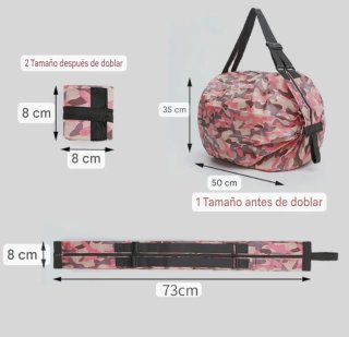 Bolsa plegable multiusos