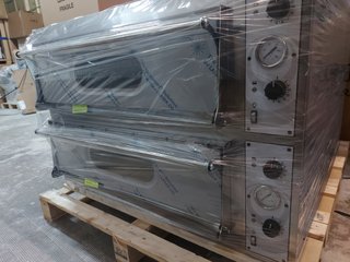 HORNO ELECTRICO PARA 6+6 PIZZAS DE 35 CM