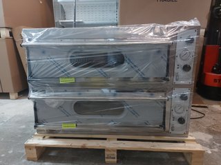 HORNO ELECTRICO PARA 6+6 PIZZAS DE 35 CM