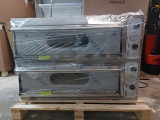 HORNO ELECTRICO PARA 6+6 PIZZAS DE 35 CM