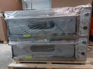 HORNO ELECTRICO PARA 6+6 PIZZAS DE 35 CM