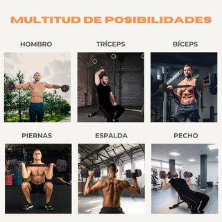 Mancuernas Ajustables 2 en 1 Mobiclinic 20kg
