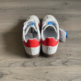 Adidas Samba OG Blancas y Rojas Talla 39