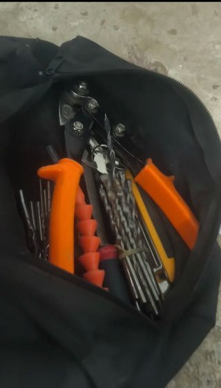 Bolsos con herramientas