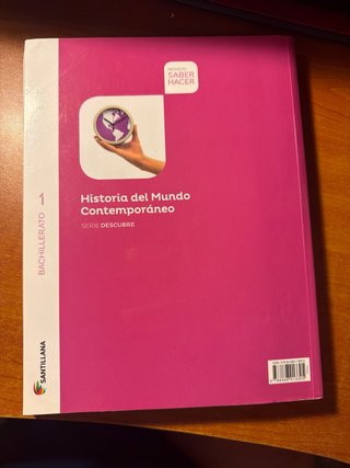 Historia del mundo contemporáneo, 1 bachillerato