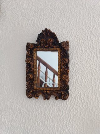 Juego 3 Espejos Decorativos Madera y Cristal