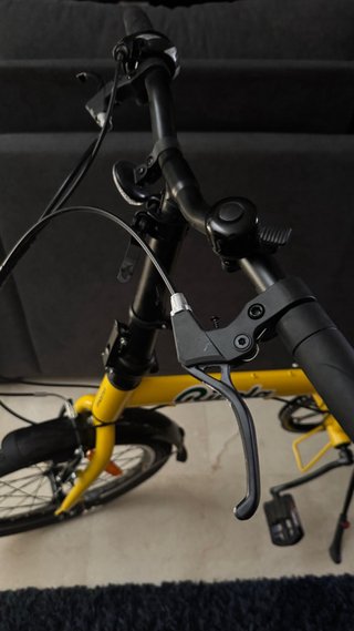 Bicicleta Plegable Ricola Amarilla