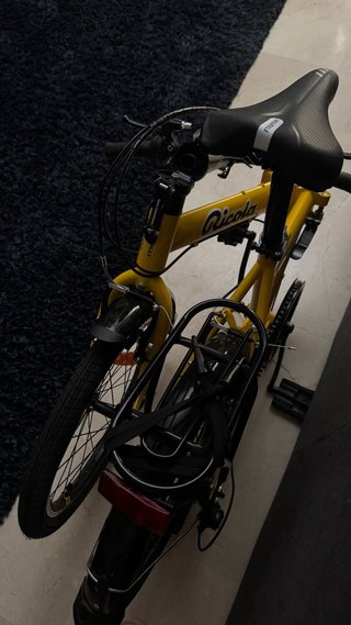 Bicicleta Plegable Ricola Amarilla