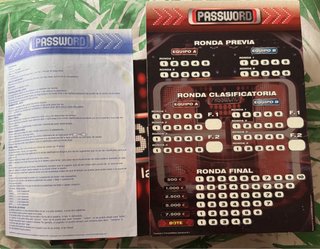 Juego de mesa Password