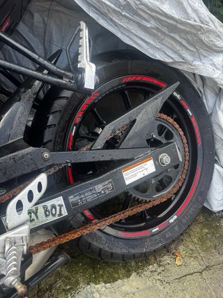 Aprilia RS 125 (Siniestro)