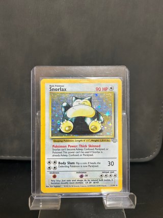 Carta Pokémon Snorlax 11/64 Holo