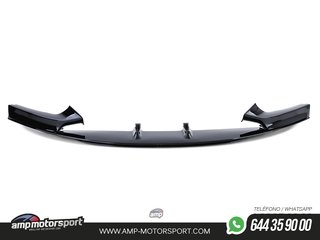SPOILER DELANTERO PARA BMW SERIE 2 F22/F23 2014-2020 NEGRO BRILLO