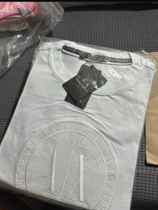 Camiseta Armani Exchange AX Blanca