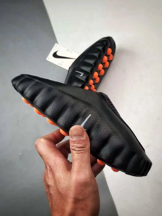 Nike Mind 001 Slide Talla 38 Negro Naranja