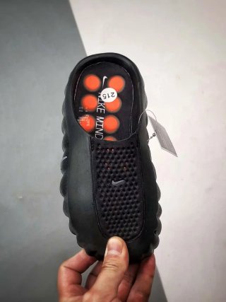 Nike Mind 001 Slide Talla 38 Negro Naranja