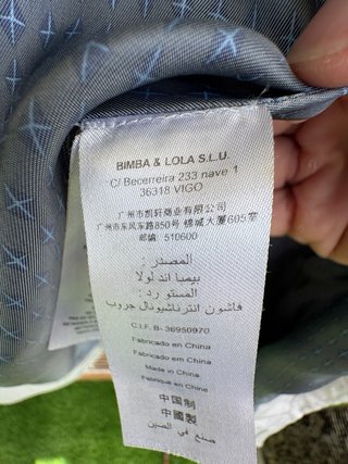 Gabardina Bimba y Lola Beige