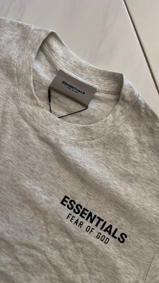 Completo ESSENTIALS S Grigio/Bianco