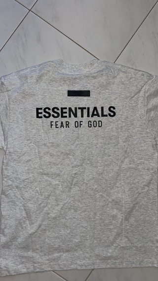 Completo ESSENTIALS S Grigio/Bianco