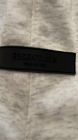 Completo ESSENTIALS S Grigio/Bianco