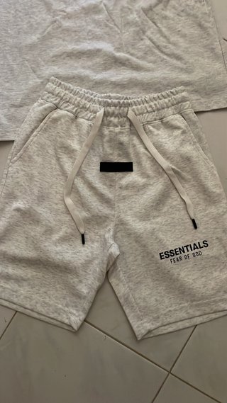 Completo ESSENTIALS S Grigio/Bianco